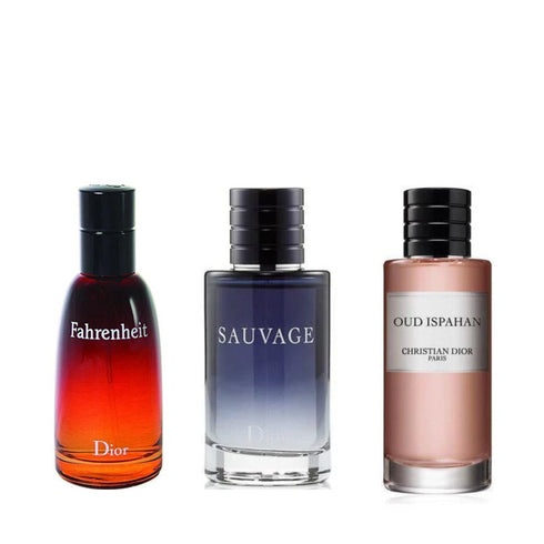 Trial Pack Of Dior 25 ml X 3 Combo For Men. perfumesteal.in 