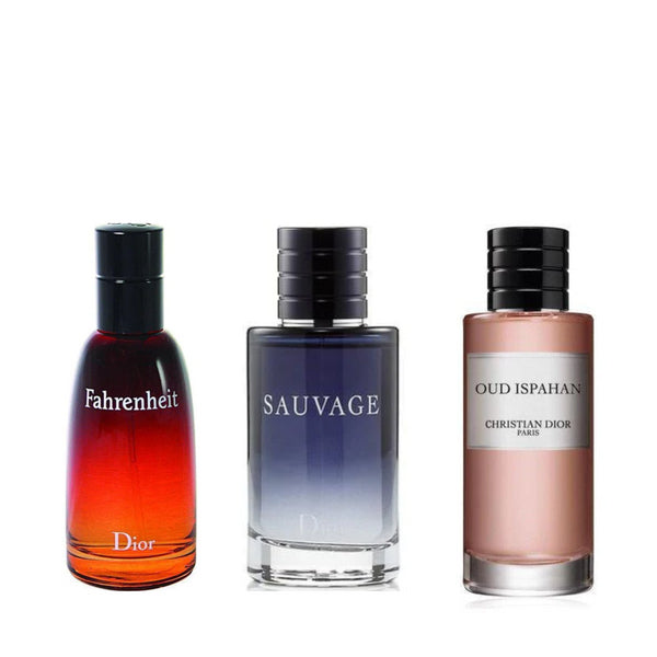Trial Pack Of Dior 25 ml X 3 Combo For Men. perfumesteal.in 