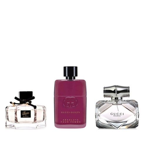 Trial pack of Gucci 25 ml X 3 Combo For Women. perfumesteal.in 
